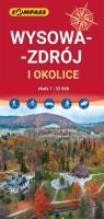 Okładka książki Mapa turystyczna Wysowa-Zdrój i okolice 1:35 000
