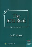 Okładka książki Marino's The ICU Book: Print + eBook with Updates