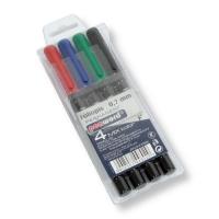 Marker do folii 0.7mm 4 kolory. Wydawca: PENWORD. SmakLiter.pl Opakowanie Marker do folii 0.7mm 4 kolory