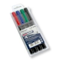Marker do folii 3.0mm 4 kolory. Wydawca: PENWORD. SmakLiter.pl Opakowanie Marker do folii 3.0mm 4 kolory