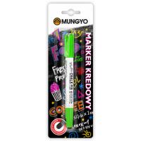 Marker kredowy MUNGYO zielony na blistrze. Wydawca: Mungyo. SmakLiter.pl Opakowanie Marker kredowy MUNGYO zielony na blistrze