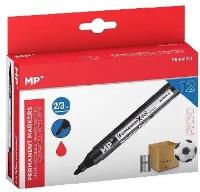 Opakowanie Marker permanentny 2,0/3,0mm czerwony (12szt)