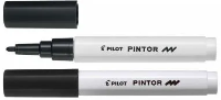 Marker Pintor SW-PT-F-B czarny (6szt) PILOT. Wydawca: Pilot. SmakLiter.pl Opakowanie Marker Pintor SW-PT-F-B czarny (6szt) PILOT