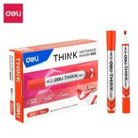 Opakowanie Marker suchościeralny okrągły 2,0mm czerw (12szt)