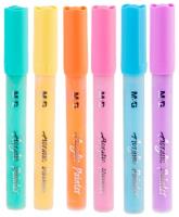 Opakowanie Markery akrylowe pastel 6 kolorów M&G