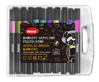 Opakowanie Markery akrylowe pędzelkowe 24 kolory