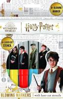 Opakowanie Markery dmuchane Harry Potter 6 sztuk +szablony