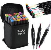 Opakowanie Markery dwustronne w torbie 36szt