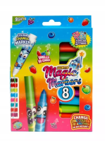 Markery pachnące magiczne 8szt. Wydawca: Scentos. SmakLiter.pl Opakowanie Markery pachnące magiczne 8szt