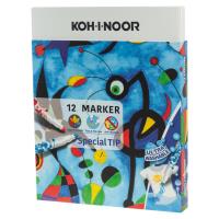 Markery Special Tip 12 kolorów. Wydawca: Koh-I-Noor. SmakLiter.pl Opakowanie Markery Special Tip 12 kolorów