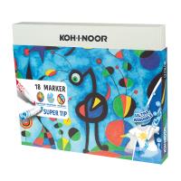 Markery Special Tip 18 kolorów. Wydawca: Koh-I-Noor. SmakLiter.pl Opakowanie Markery Special Tip 18 kolorów