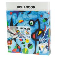 Markery Special Tip 24 kolory. Wydawca: Koh-I-Noor. SmakLiter.pl Opakowanie Markery Special Tip 24 kolory