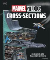 Okładka książki Marvel Studios Cross-Sections