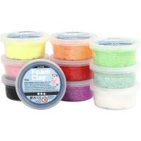 Opakowanie Masa plastyczna Foam Clay brokatowa 10x35g