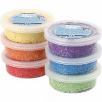 Opakowanie Masa plastyczna Foam Clay metalizowane Tęcza 6x14g