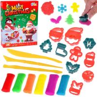 Opakowanie Masa plastyczna święta foremki 19el