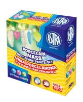 Opakowanie Masa porcelanowa Astra 250g z farbami + pędzelek