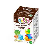Opakowanie Masa super-softy brązowa 100g