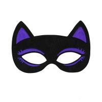 Maska na Halloween flokowana Kot. Wydawca: ARPEX. SmakLiter.pl Opakowanie Maska na Halloween flokowana Kot