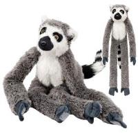 Opakowanie Maskotka Lemur łapki z rzepami 50cm