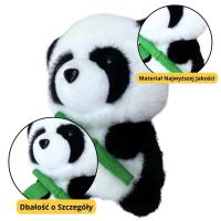 Opakowanie Maskotka przytulanka panda z bambusem 18cm