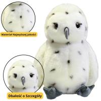 Opakowanie Maskotka Sowa biała 23cm