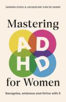 Okładka książki Mastering ADHD for Women