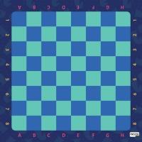 Opakowanie Mata animacyjna XL - Warcaby 100x100cm