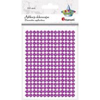 Opakowanie Mata dekoracyjna z ćwiekami 130x95mm fiołkowa
