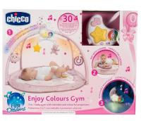 Opakowanie Mata dla niemowlaka 3w1 Enjoy Colors Gym różowa