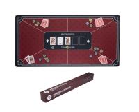 Opakowanie Mata do pokera czerwona (140x80cm)