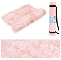 Mata fit Leaf. Wydawca: Spokey. SmakLiter.pl Opakowanie Mata fit Leaf