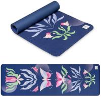 Mata fit The Bloom Mat. Wydawca: Spokey. SmakLiter.pl Opakowanie Mata fit The Bloom Mat