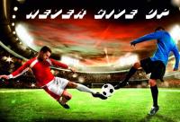 Opakowanie Mata mała dwustronna z nadrukiem piłka