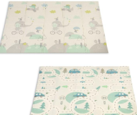 Mata wielofunkcyjna Słonie. Wydawca: Toyz. SmakLiter.pl Opakowanie Mata wielofunkcyjna Słonie