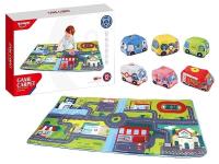 Opakowanie Mata z ulicą + autka