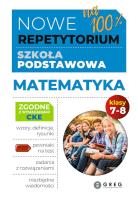 Matematyka. Nowe Repetytorium. Szkoła podstawowa. Klasa 7-8 wyd.2025. Autor: Roman Gancarczyk. SmakLiter.pl Okładka książki Matematyka. Nowe Repetytorium. Szkoła podstawowa. Klasa 7-8 wyd.2025