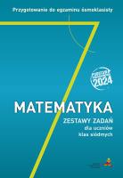 Matematyka. Przygotowanie do egzaminu ósmoklasisty. Autor: Grochowalska Marzenna, Janowicz Jerzy. SmakLiter.pl Okładka książki Matematyka. Przygotowanie do egzaminu ósmoklasisty