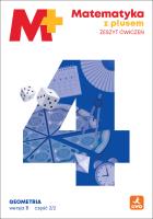 Okładka książki Matematyka z plusem ćwiczenia Geometria B2/2 dla klasy 4 szkoły podstawowej EDYCJA 2026
