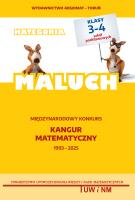 Matematyka z wesołym kangurem Kategoria Maluch 2025. Autor: Opracowania Zbiorowe. SmakLiter.pl Okładka książki Matematyka z wesołym kangurem Kategoria Maluch 2025