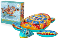 Materac dmuchany żółw 183x173cm. Wydawca: Bestway. SmakLiter.pl Opakowanie Materac dmuchany żółw 183x173cm