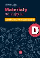 Okładka książki Materiały na zajęcia korekcyjno-kompensacyjne część D