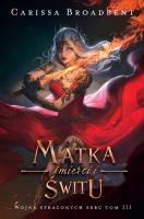 Okładka książki Matka śmierci i świtu