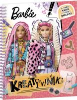Mattel barbie. kreatywnik. Autor: Opracowanie zbiorowe. SmakLiter.pl Okładka książki Mattel barbie. kreatywnik