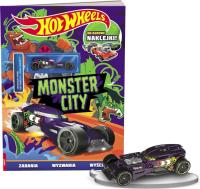 Okładka książki Mattel Hot Wheels. Monster city
