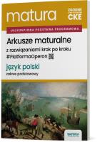 Matura 2026 Język polski Arkusze ZP. Autor: Aleksandra Marzec. SmakLiter.pl Okładka książki Matura 2026 Język polski Arkusze ZP