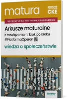 Matura 2026 WOS Arkusze ZR. Autor: Derdziak Artur. SmakLiter.pl Okładka książki Matura 2026 WOS Arkusze ZR