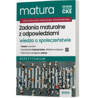 Matura 2026 WOS Repetytorium ZR. Autor: Derdziak Artur. SmakLiter.pl Okładka książki Matura 2026 WOS Repetytorium ZR
