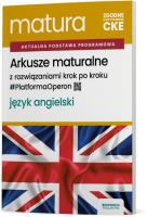 Okładka książki Matura 2027 Język angielski. Arkusze maturalne ZR