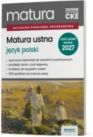 Okładka książki Matura 2027 Język polski Matura ustna